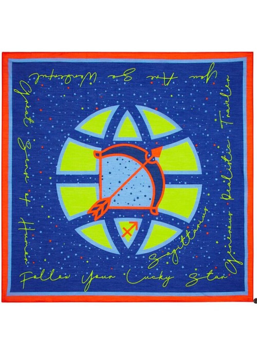 FRAAS Silk Sagittarius Gift Boxed Scarf - BNWT